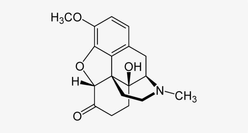 Percocet - Morfin Strukturformel, transparent png download