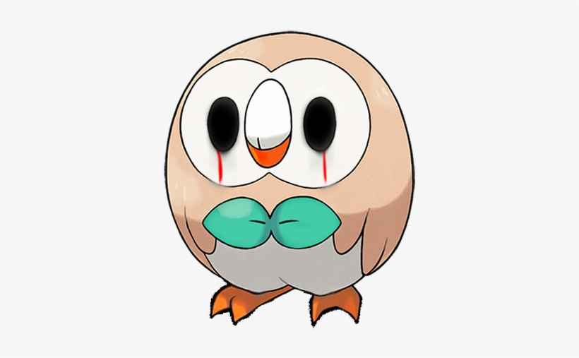 Photo - Rowlet Face, transparent png download