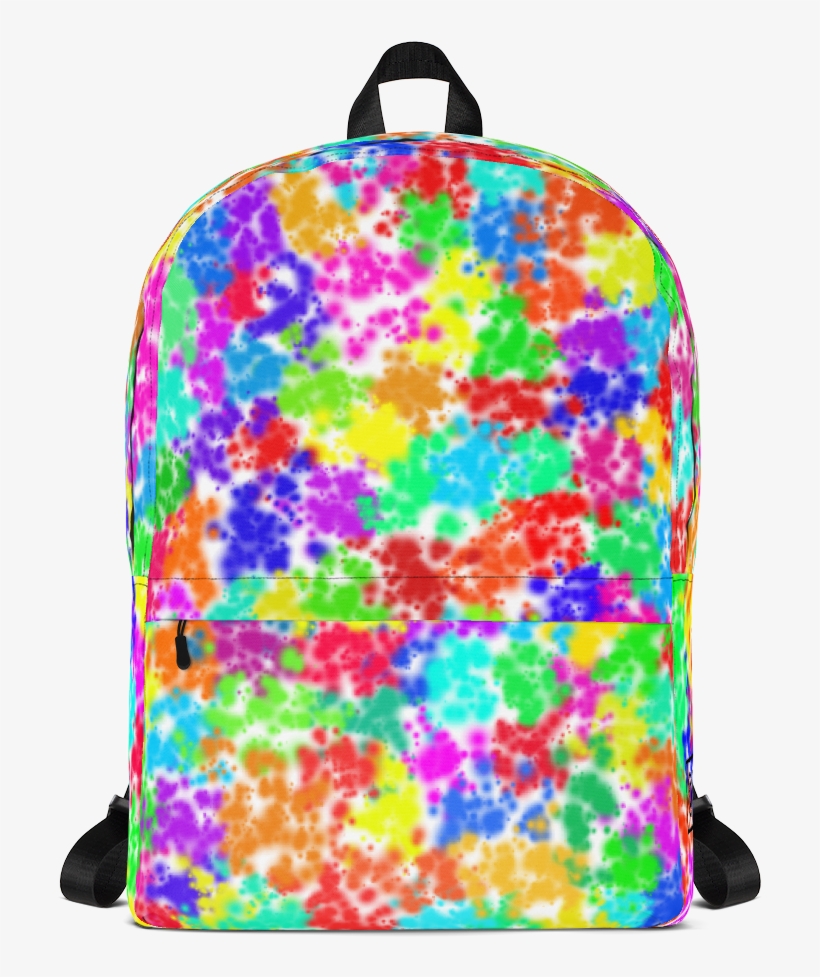 Color Splat Backpack - Backpack, transparent png download