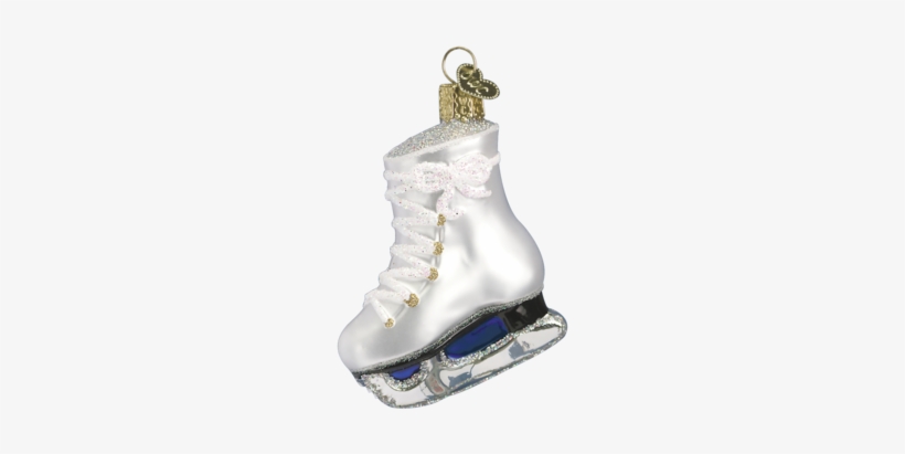 Ice Skate Ornament - Glass Ice Skate Ornament, transparent png download