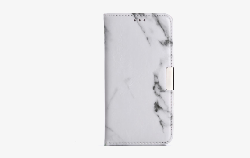 Waloo Marble Texture Leather Wallet Case For Iphone - Shop4 - Ipad 9.7 (2017) Hoes - Book Cover Marmer Wit, transparent png download