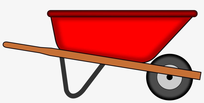 This Free Icons Png Design Of Red Wheelbarrow, transparent png download