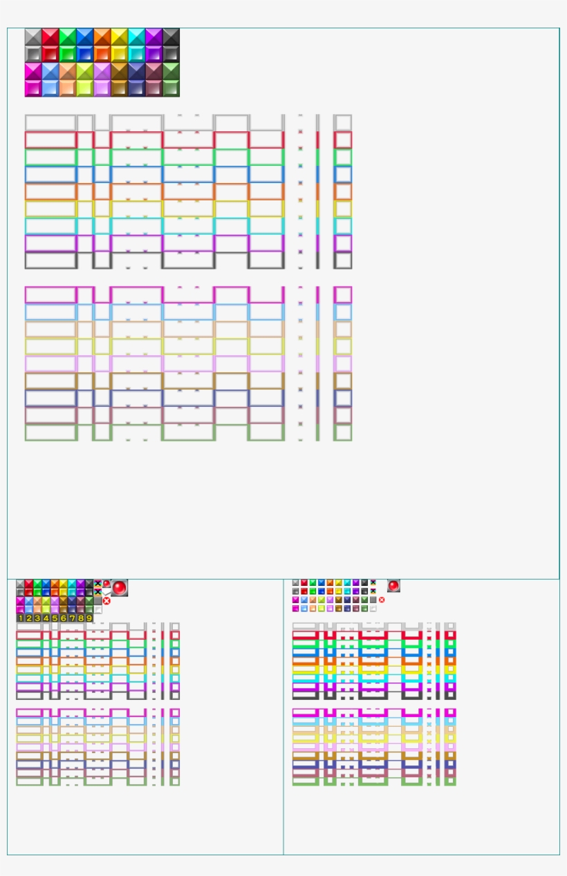 Click For Full Sized Image Blocks - Tetris Party, transparent png download