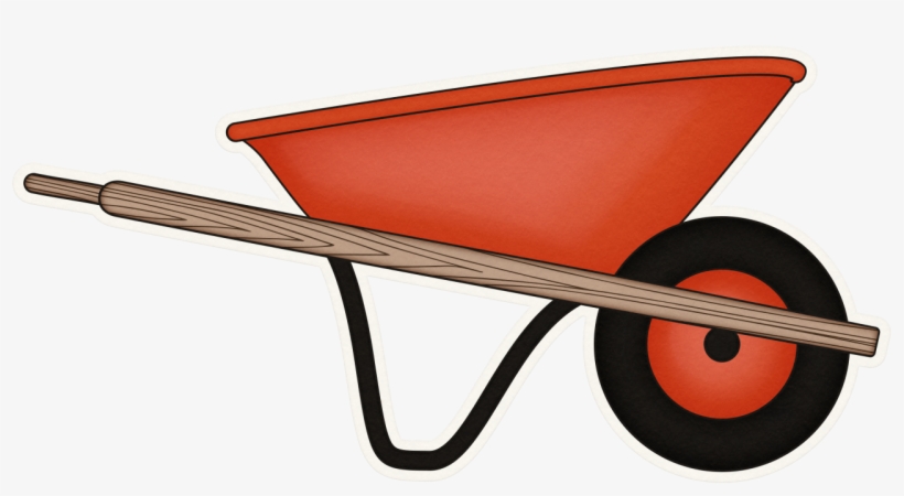 Wheelbarrow - Garden, transparent png download