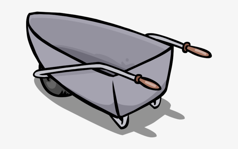 Wheelbarrow Sprite 007 - Dinghy, transparent png download