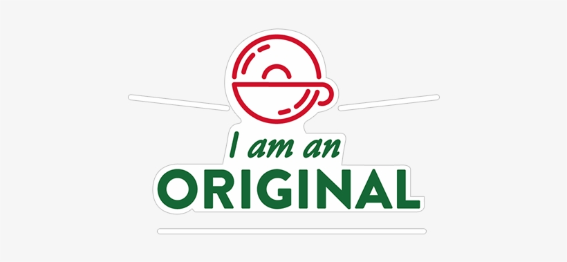 Viber Sticker «krispy Kreme Ph» - Keep It Original Quotes, transparent png download