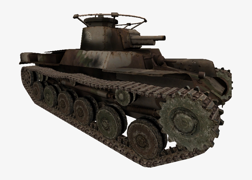 Type 97 Destroyed Model Waw - Call Of Duty World At War Japanese Tank, transparent png download