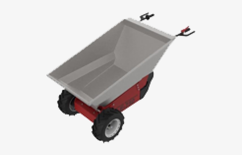 The Power Pusher E 750 Electric Wheelbarrow Is Designed - Wagon, transparent png download