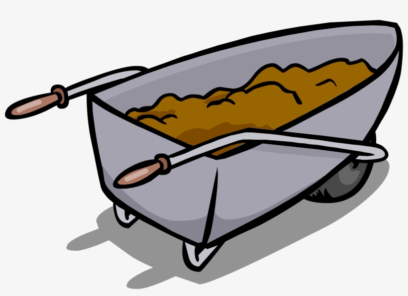 Wheelbarrow Sprite 002 - Wheelbarrow, transparent png download