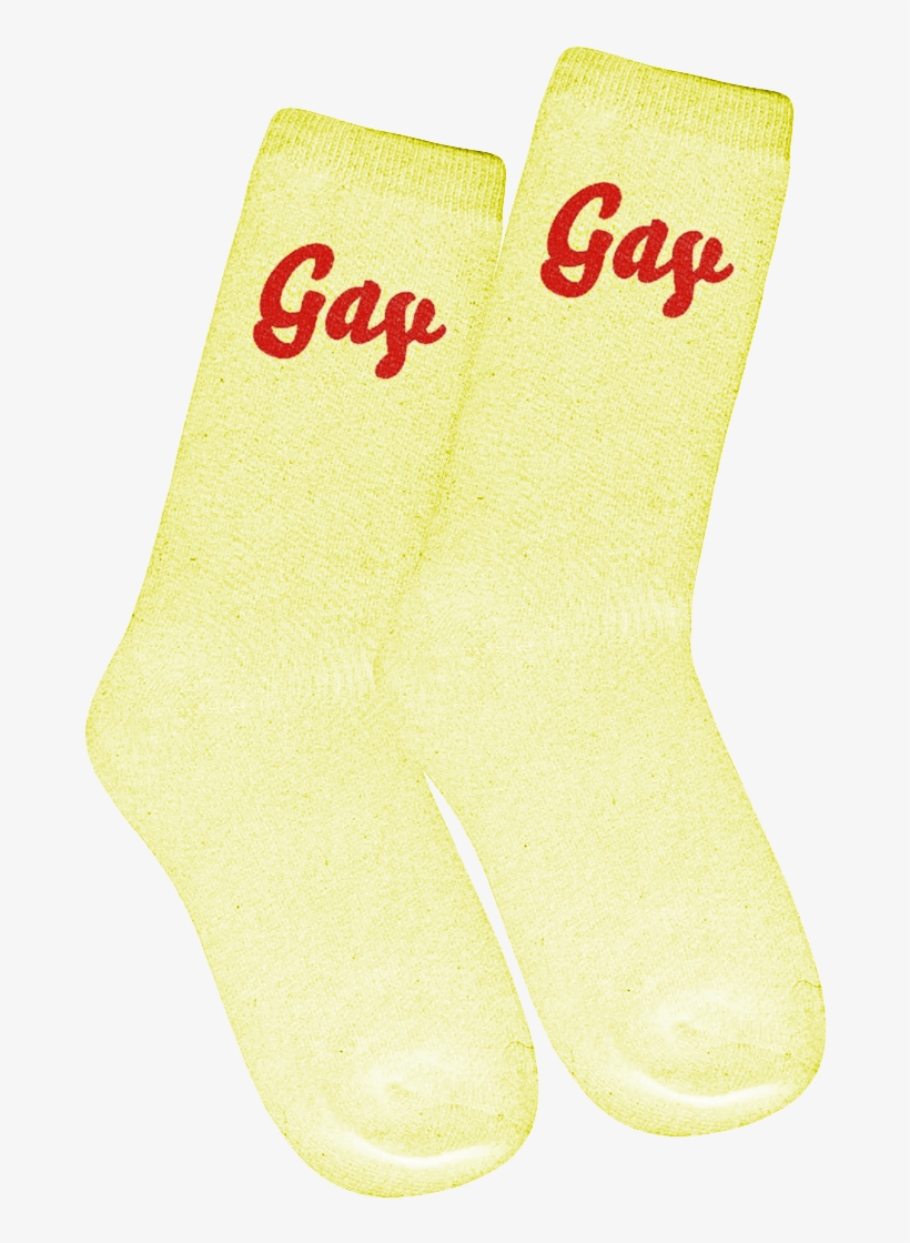 'gay Script' Socks Brockhampton - Couch, transparent png download