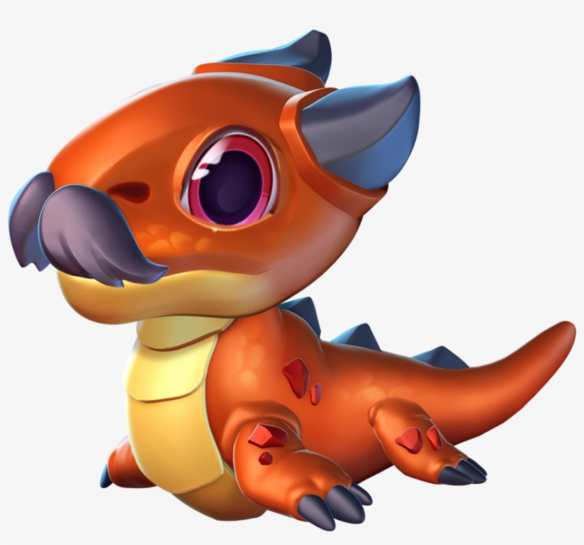 Stache Dragon Baby - Dragon Mostacho Dml, transparent png download