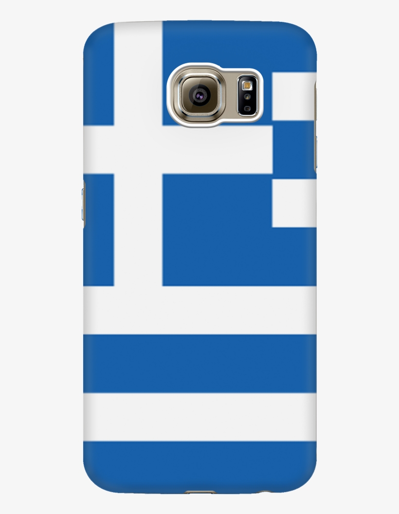 Greek Flag Phone Case - Mobile Phone, transparent png download