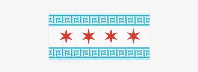 Greek Chicago Flag - Chicago Flag, transparent png download