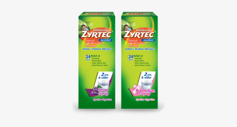 Use Only As Directed - Zyrtec Kids, transparent png download