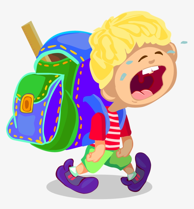 Blanket Clipart Anxious Kid - Separation Anxiety Clip Art, transparent png download