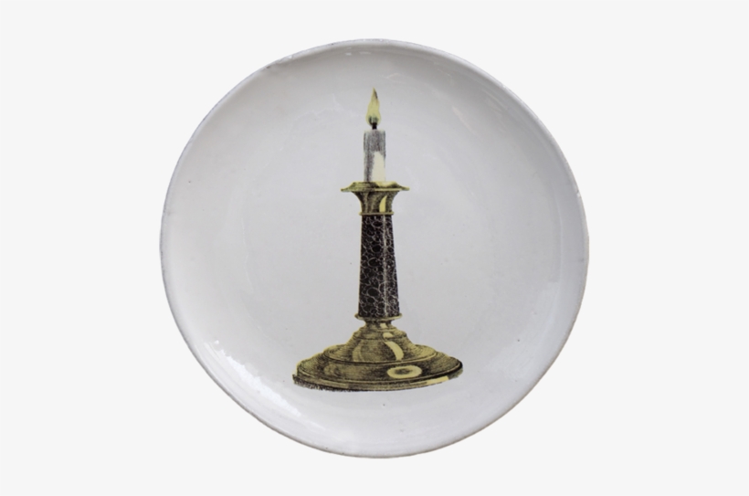 Candlestick Dinner Plate - Plate, transparent png download