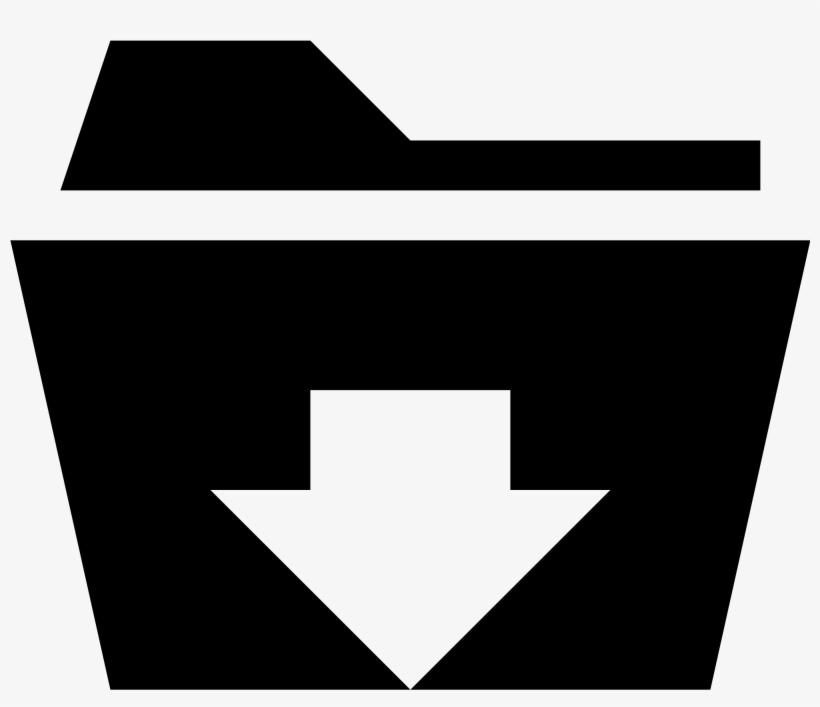 Open - Folder Download Icon Png, transparent png download