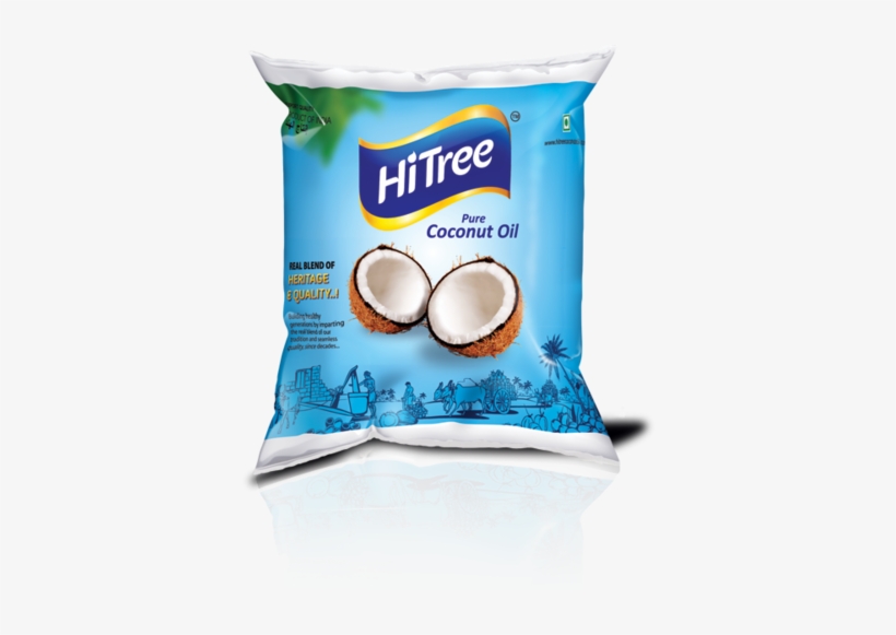 Coconut Oil Pouch - Coconut Oil Pouch Design, transparent png download