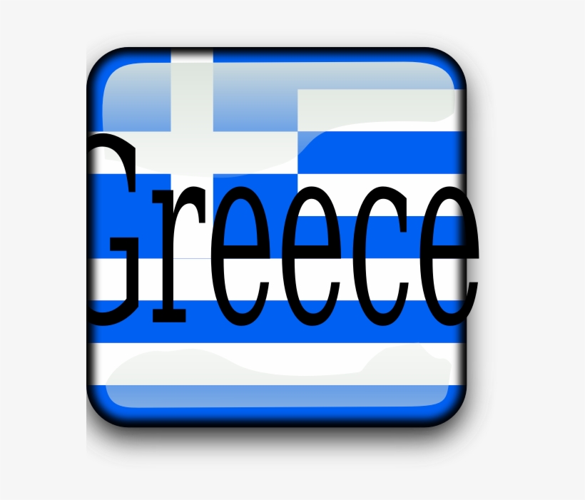 Flag Clipart - Greece, transparent png download