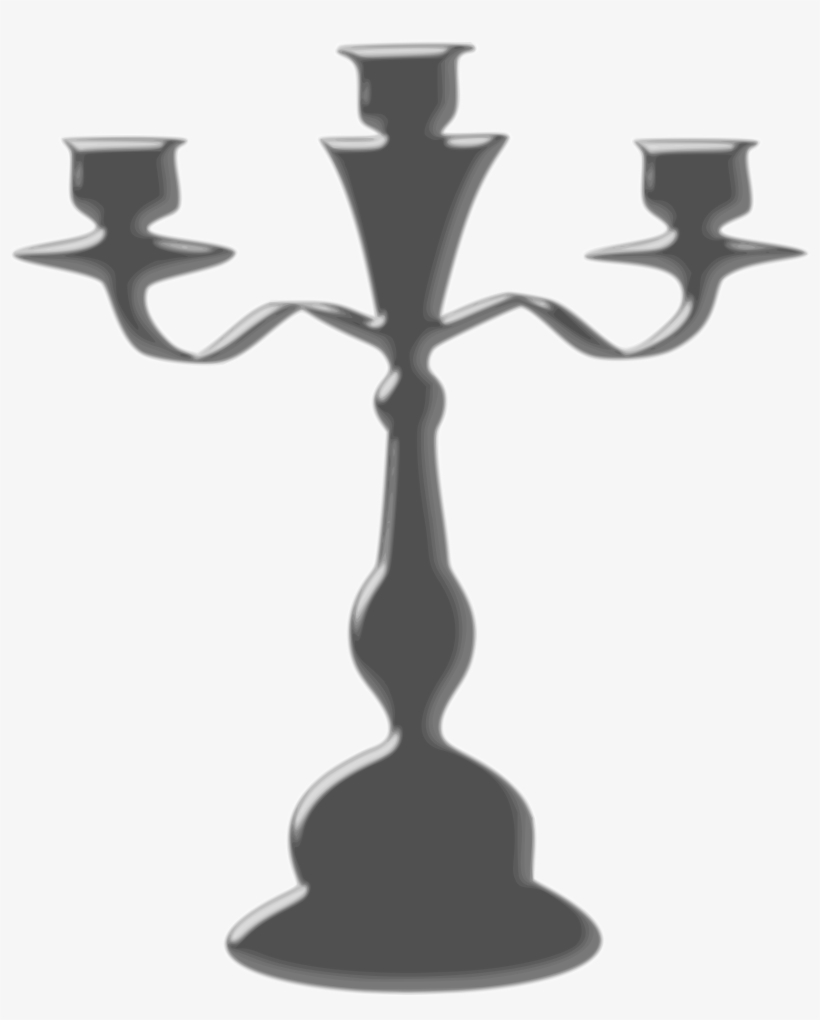 Light Fixture Candlestick Candelabra Computer Icons - Candelabra Clipart, transparent png download