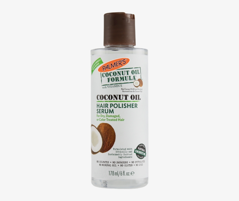 Palmer's Coconut Oil Formula Shine Serum Hair Polisher, - Palmer's Coconut Oil Deep Conditioning Protein Pack, transparent png download