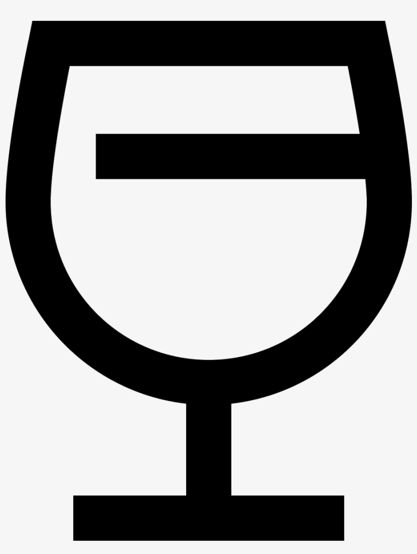 Wine Glass Icon - Иконка Бокал Png, transparent png download
