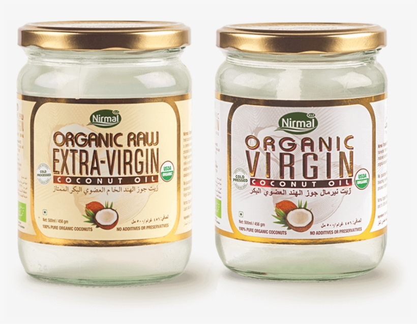 Organic & Extra Virgin Coconut Oil - Klf Nirmal, transparent png download