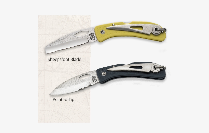 Boye Cobalt Folding Knives - David Boye Boating Knives, transparent png download