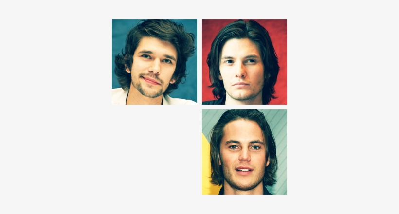 Ben Whishaw , Ben Barnes Bottom - Collage, transparent png download