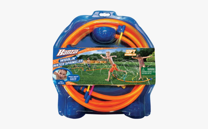 Banzai Wigglin Sprinkler - Banzai Wiggling Water Sprinkler (12 Foot Wacky Adventure, transparent png download