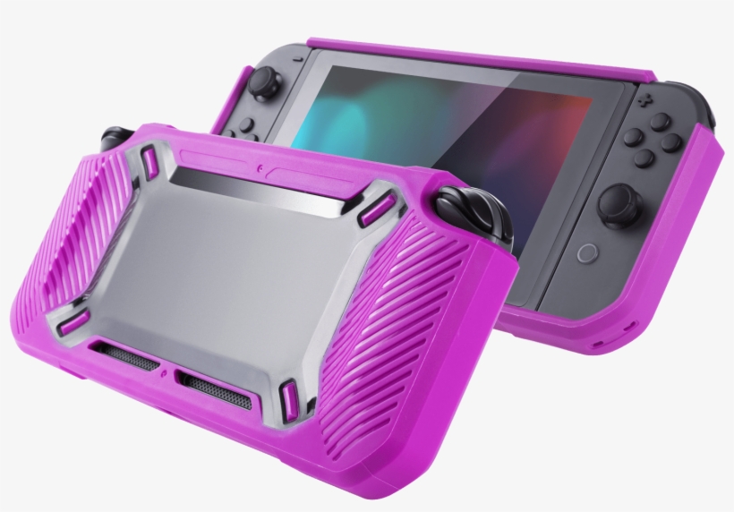 Designed For A Perfect Fit Around The Tablet And Connected - Nintendo Switch Hardware Case, transparent png download