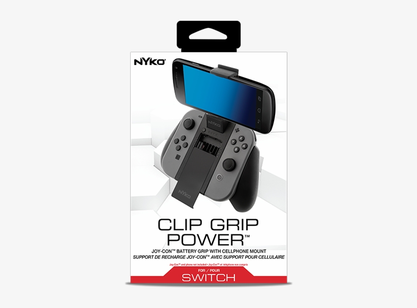 Clip Grip Power For Nintendo Switch™ - Clip Grip Power Switch, transparent png download