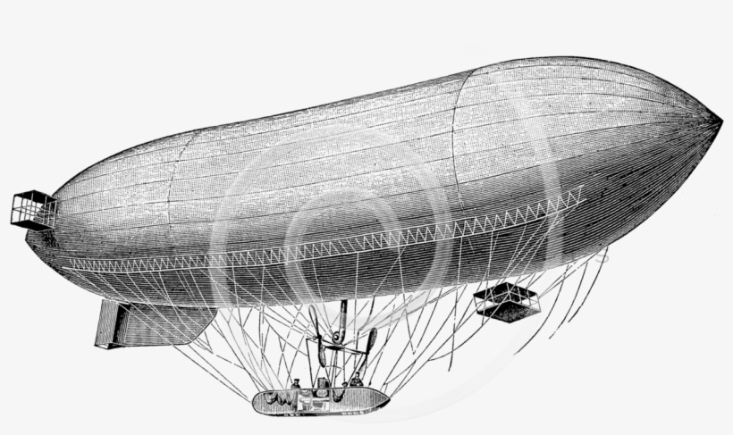 Zeppelin Download Transparent Png Image - Zeppelin 1800s, transparent png download