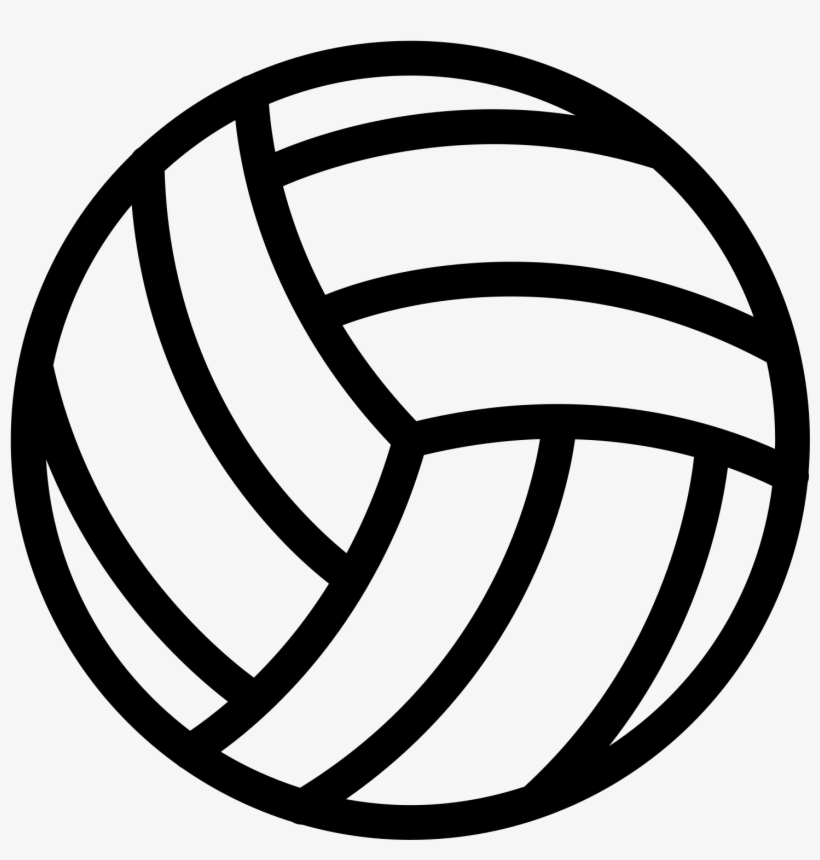 A Volleyball Is A Sphere Like Ball That Is Very Smooth - Volleyball Icon, transparent png download