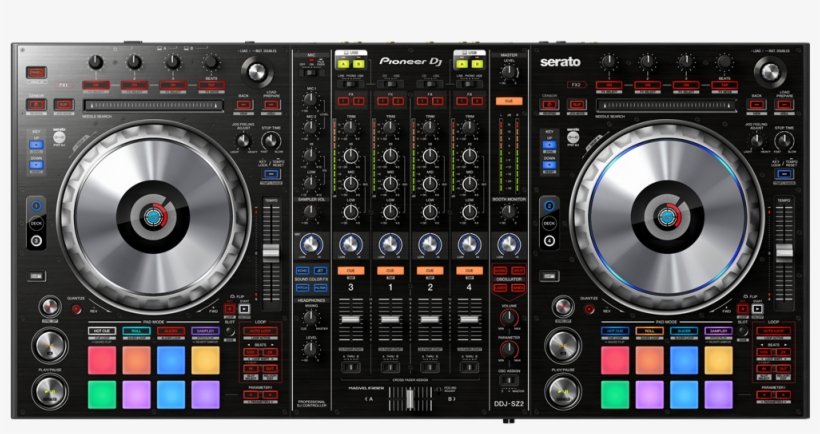 Pioneer Dj Ddj Sz2 Pioneer Controller 4 Channel Transparent Png 1000x1194 Free Download On Nicepng
