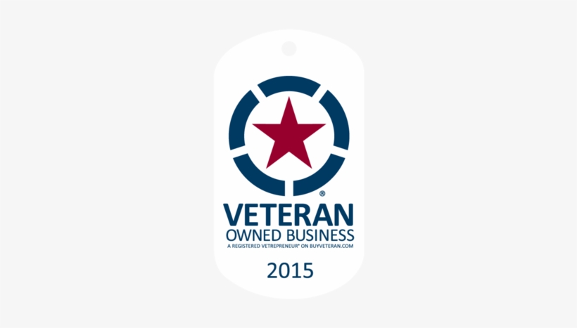 Plainwood Buttons & Toggles - Veteran Owned Business Badge, transparent png download