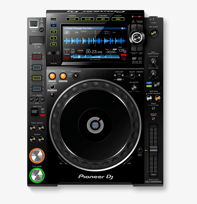 Pioneer Dj Cdj 2000nxs2 High Resolution Pro Dj Multi - Pioneer Cdj