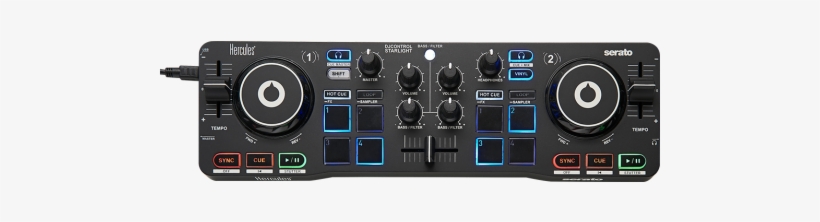 Hercules Dj Control Starlight - Hercules Djcontrol Starlight, transparent png download