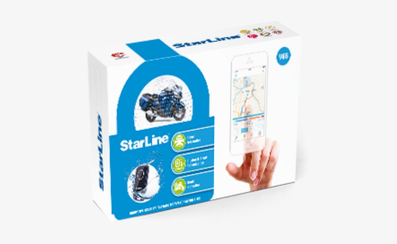 Сигнализация Starline A63 Eco, transparent png download