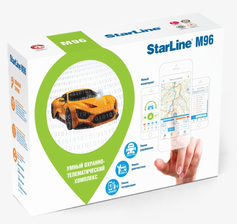 Цена С Установкой - Starline M96 Sl Комплектация, transparent png download