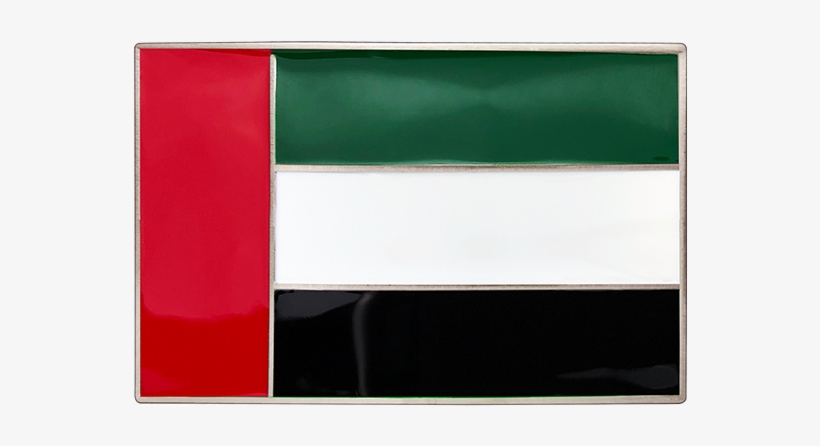 Uae Flag Buckle - Uae Flag, transparent png download