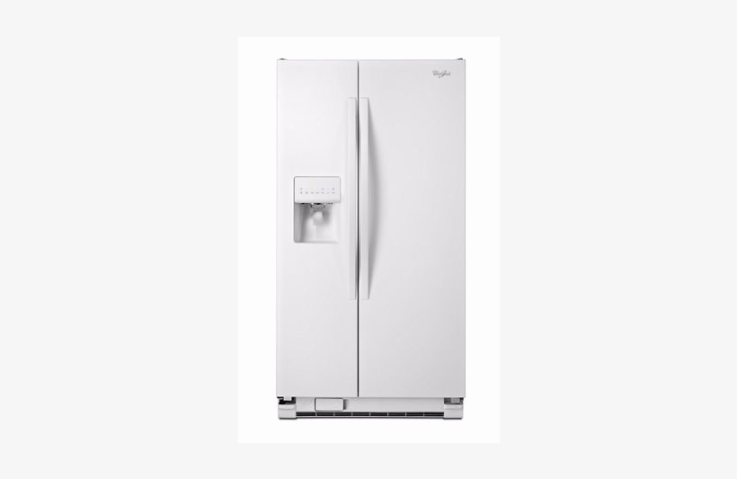 Whirlpool Side By Side Refrigerator - Whirlpool 21 Cu. Ft. Side-by-side Refrigerator – Wrs331fddw, transparent png download