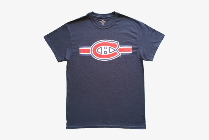 Montreal Canadiens Levelwear Jock Basic Logo Tee Navy - Siskiyou Buckle Montreal Canadiens Long Neck Bottle, transparent png download