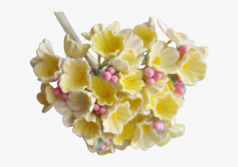 Darling Group Of Miniature Vintage Paper Flowers In - Narcissus, transparent png download