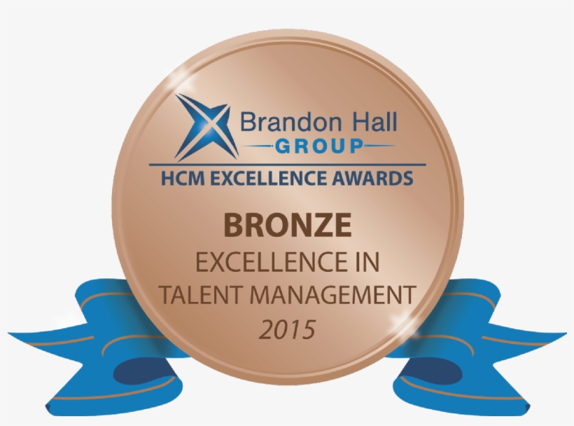 Bronze Tm Award 2015 Png Novartis Logo Png - Brandon Hall Bronze Award, transparent png download