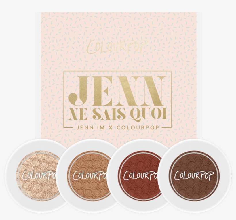 Jenn-im - Colourpop Jenn Ne Sais Quoi Eyeshadow Collection, transparent png download