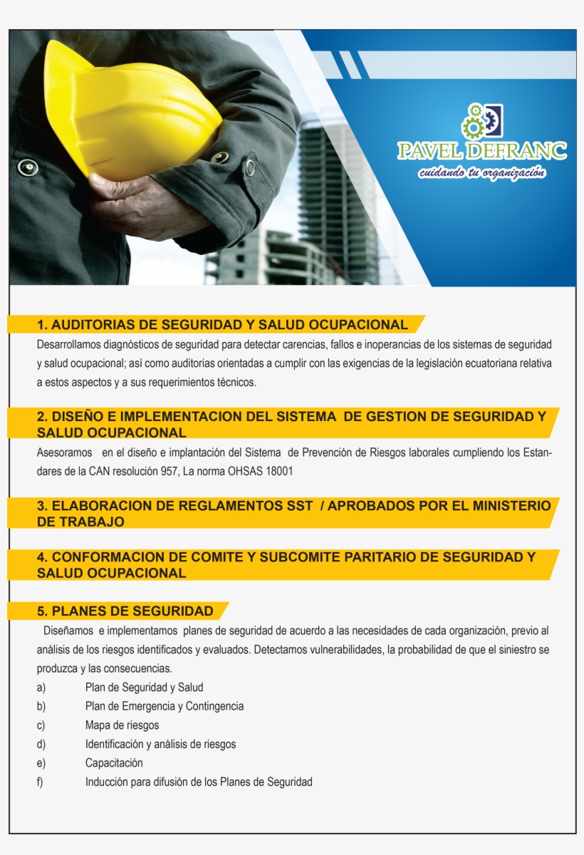 Seguridad Industrial - Repertorio Di Piani Di Sicurezza E Coordinamento. Con, transparent png download