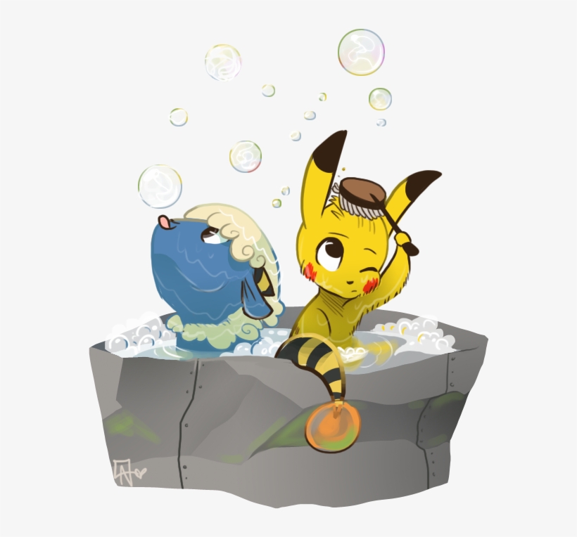 Saffron The Mareep And Quail The Pikachu - Mareep, transparent png download