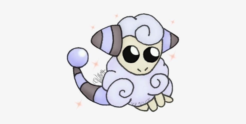 Albino Mareep, transparent png download