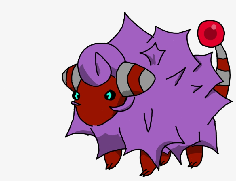 Shadow Mareep - Cartoon, transparent png download